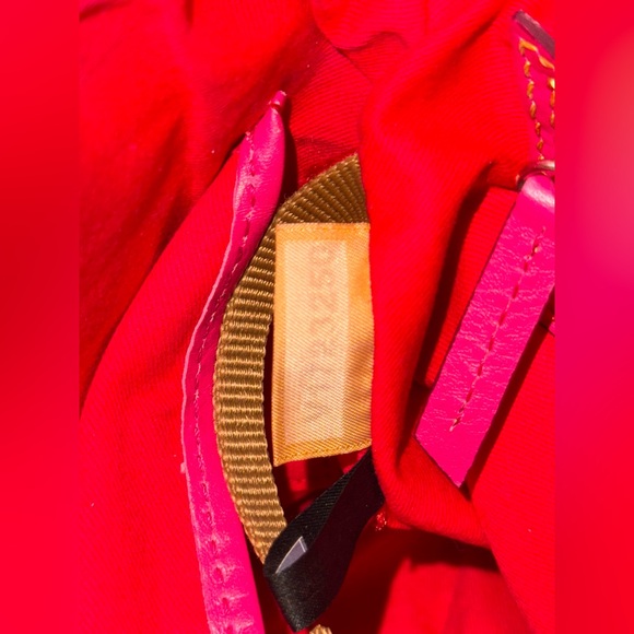 Dooney & Bourke Florentine Small Hobo Fuchsia Pink Leather - Picture 11 of 11